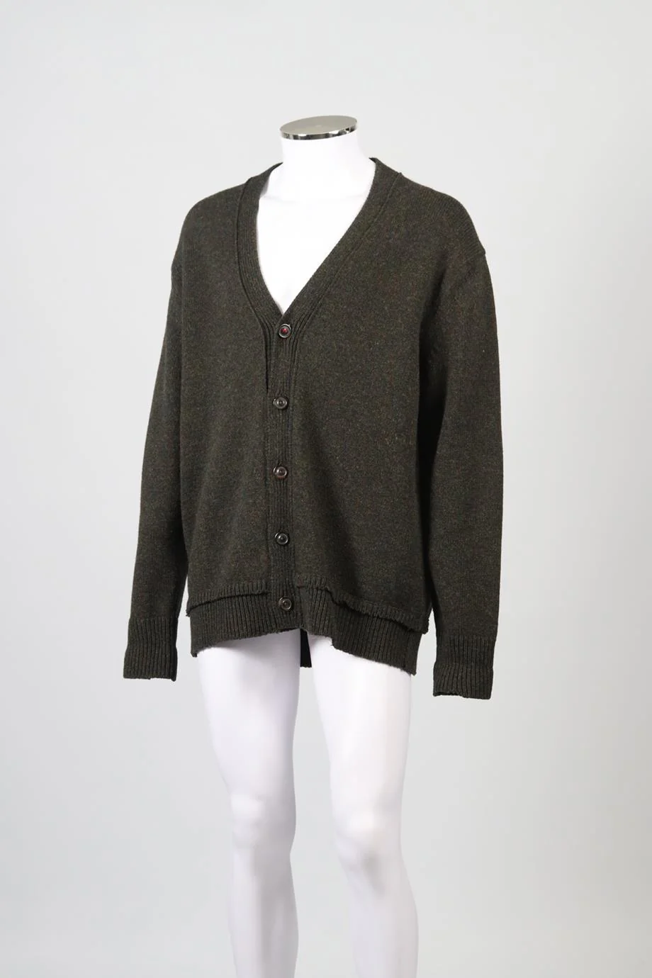 MAISON MARGIELA MEN'S WOOL BLEND CARDIGAN SMALL - Image 3