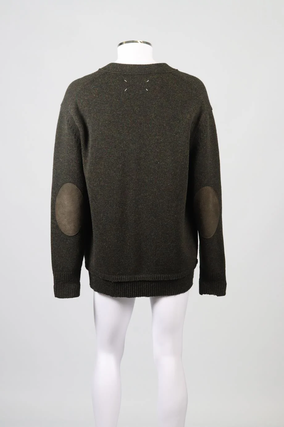 MAISON MARGIELA MEN'S WOOL BLEND CARDIGAN SMALL - Image 4