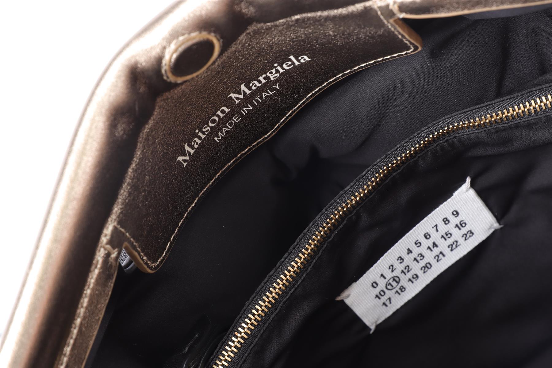 MAISON MARGIELA NAVY GLAM SLAM FABRIC CLUTCH - Image 11