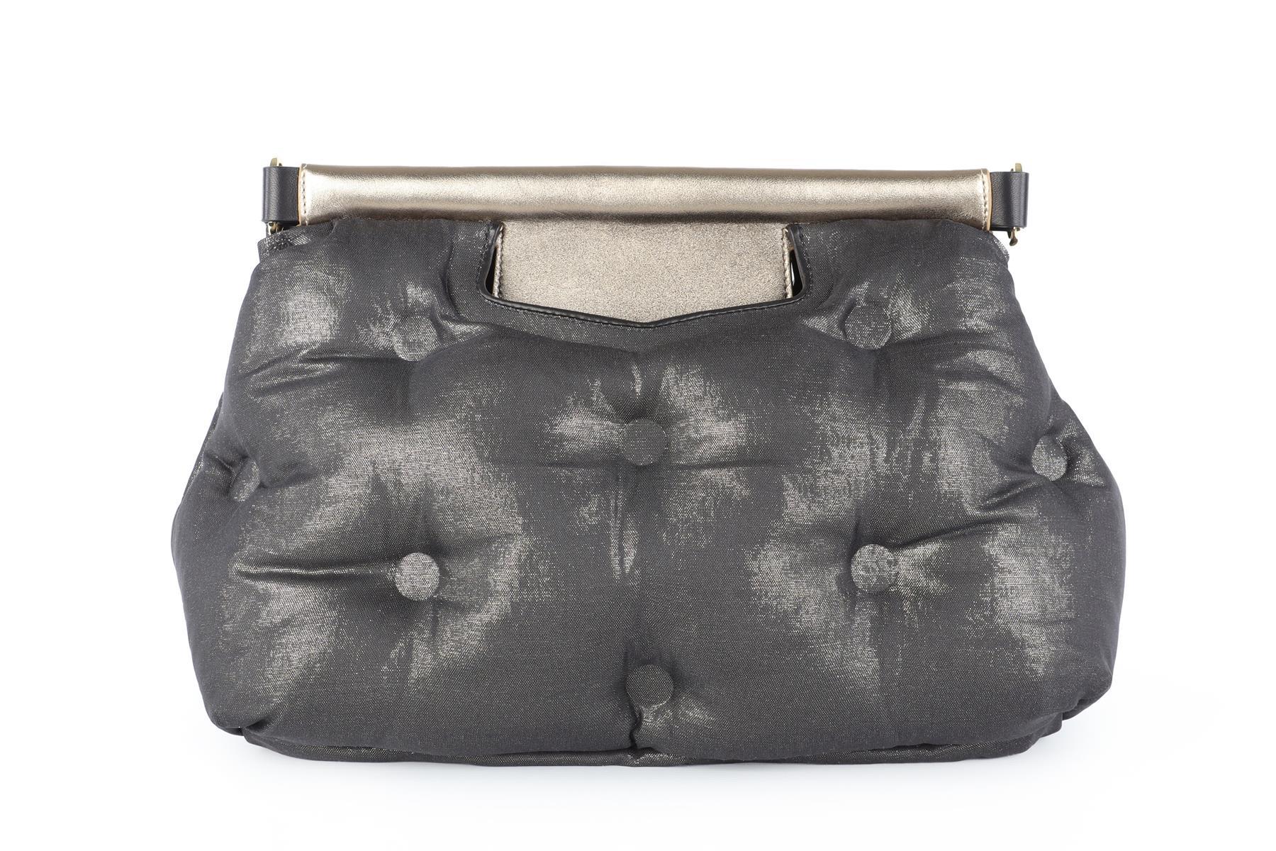 MAISON MARGIELA NAVY GLAM SLAM FABRIC CLUTCH - Image 7