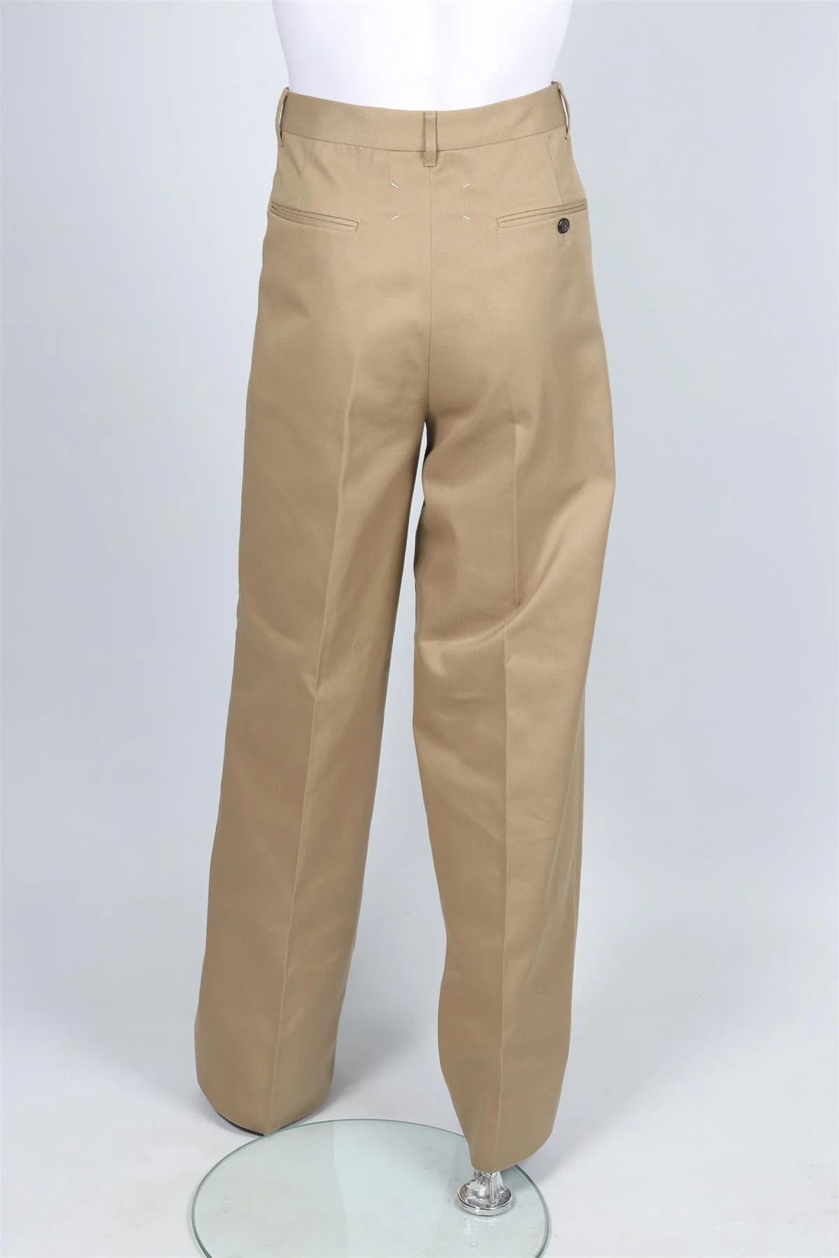 MAISON MARGIELA TAN MEN'S COTTON PANTS IT 52 UK/US WAIST 36 - Image 4