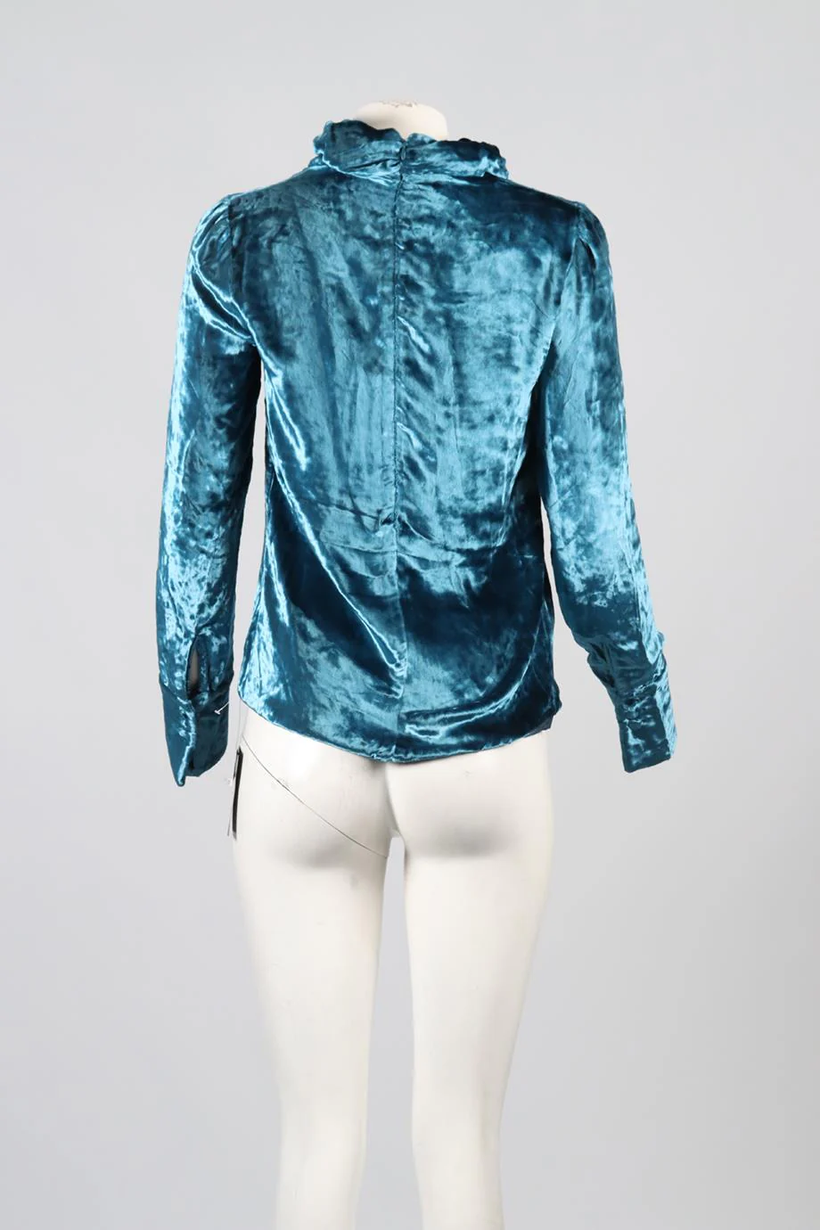MAISON MARGIELA VELVET TURTLENECK TOP IT 38 UK 6 - Image 4