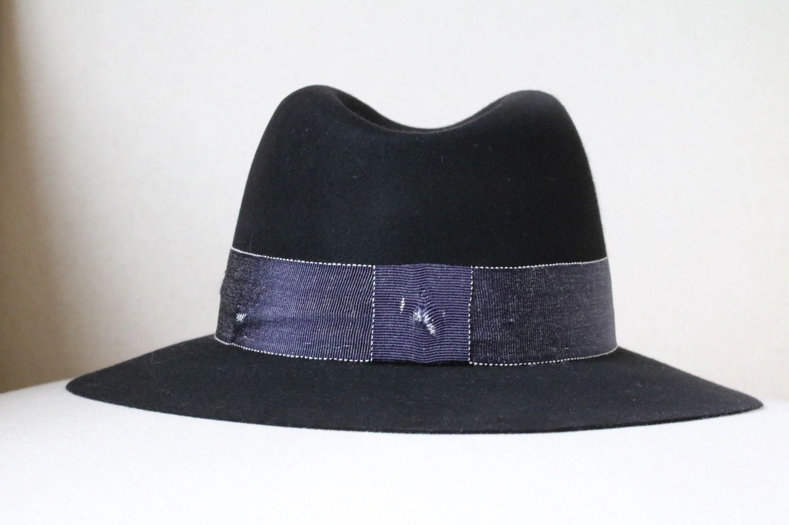 MAISON MICHEL HENRIETTA RABBIT FELT FEDORA HAT MEDIUM - Image 2