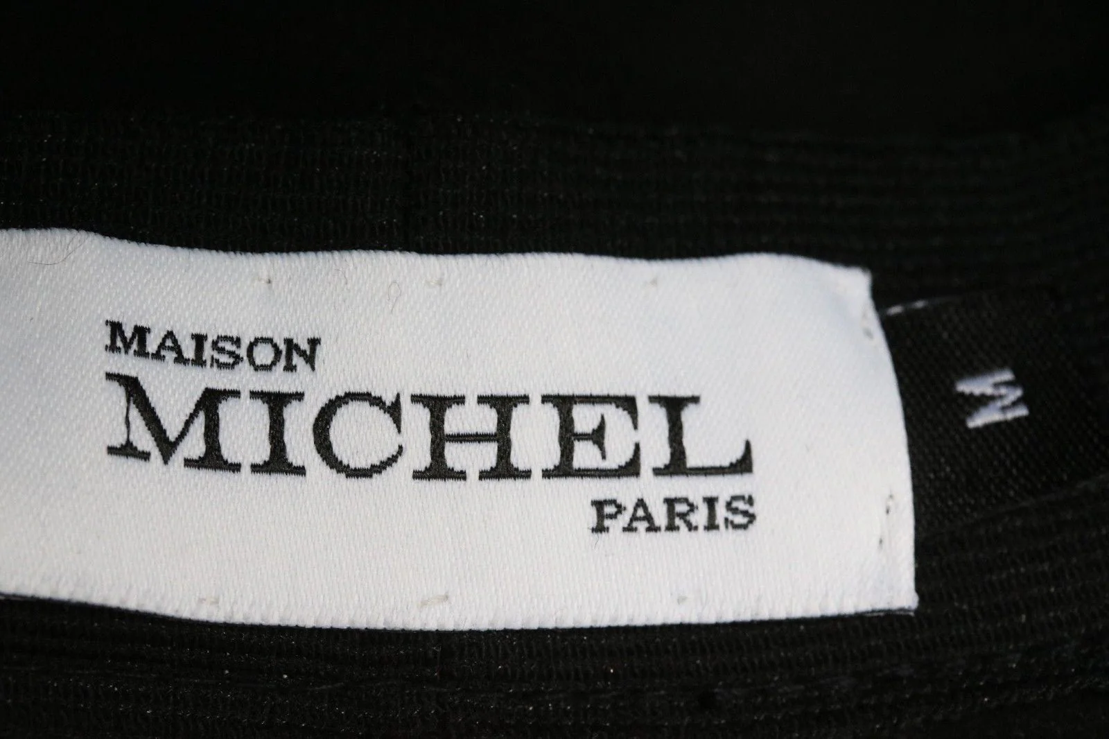 MAISON MICHEL HENRIETTA RABBIT FELT FEDORA HAT MEDIUM - Image 3