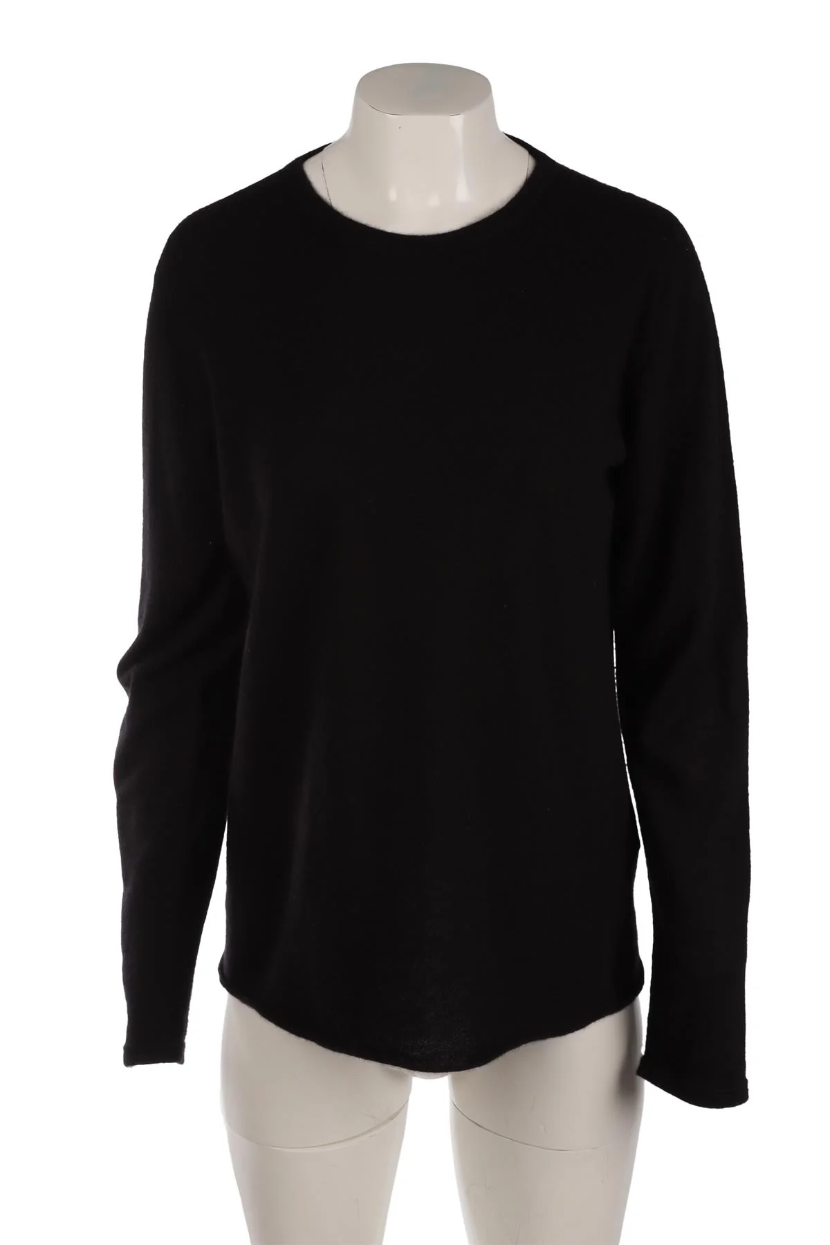 MAJESTIC FILATURES BLACK CASHMERE SWEATER FR 42 - Image 2