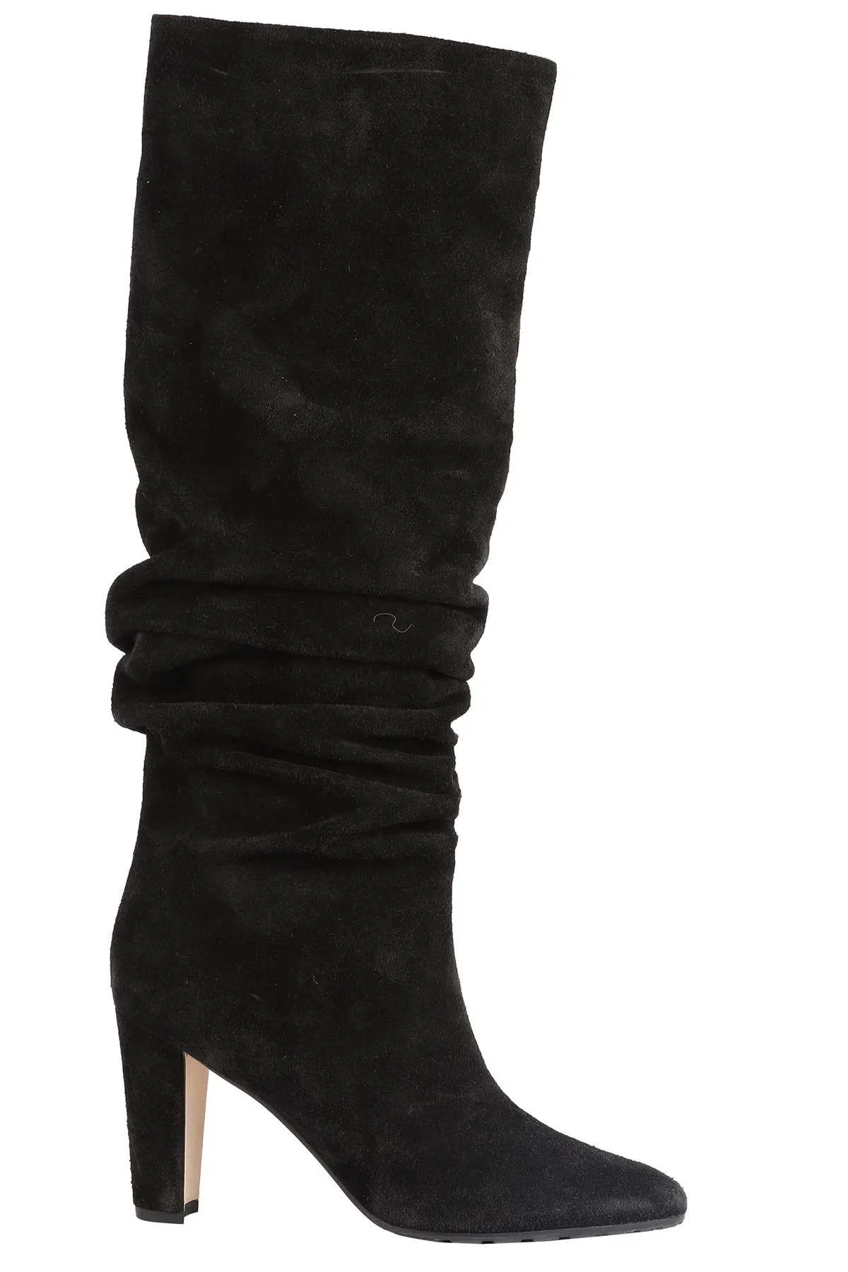 MANOLO BLAHNIK BLACK SUEDE KNEE HIGH BOOTS EU 38.5 UK 5.5 US 8.5 - Image 7