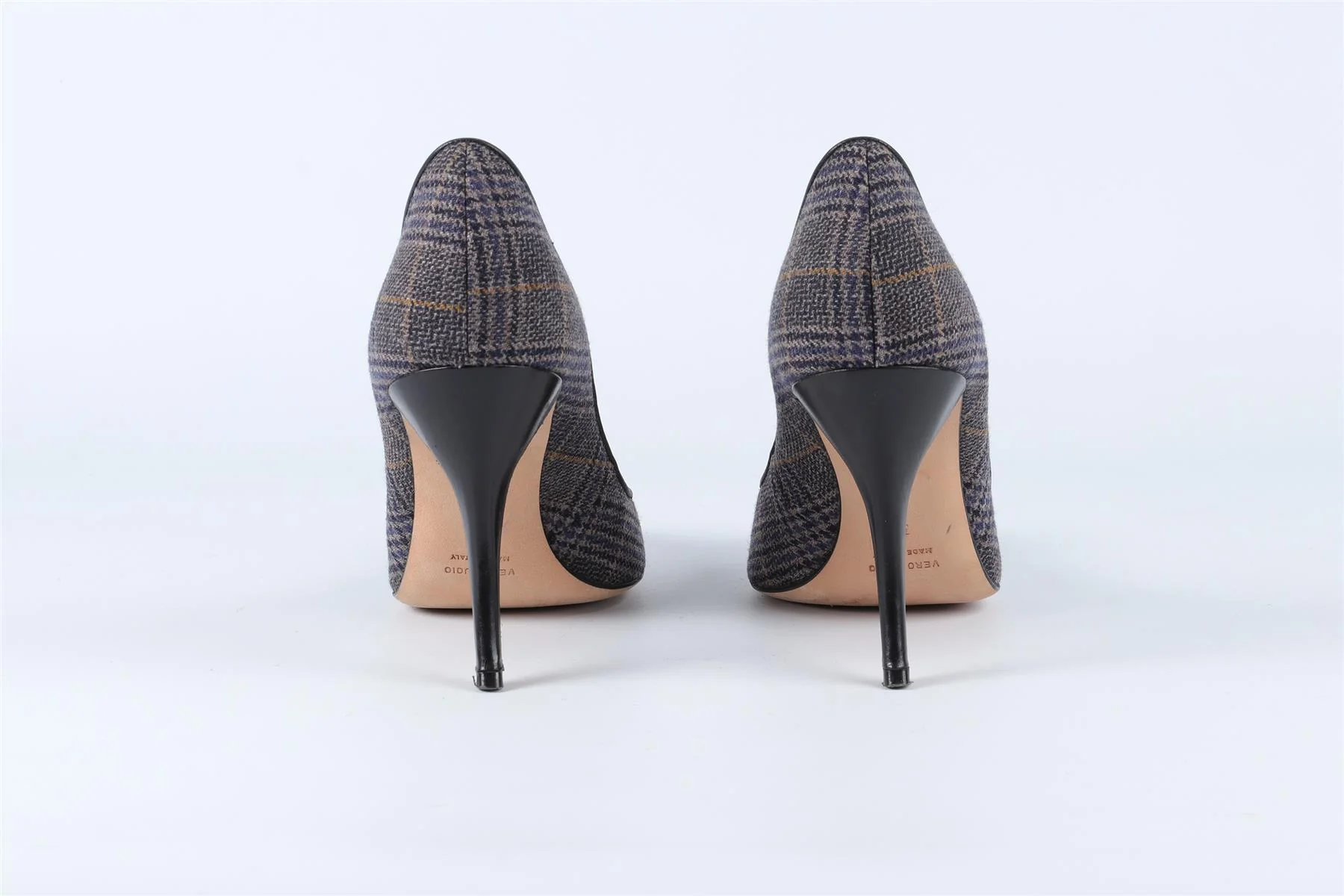MANOLO BLAHNIK GREY WOOL PUMPS EU 38 UK 5 US 8 - Image 5