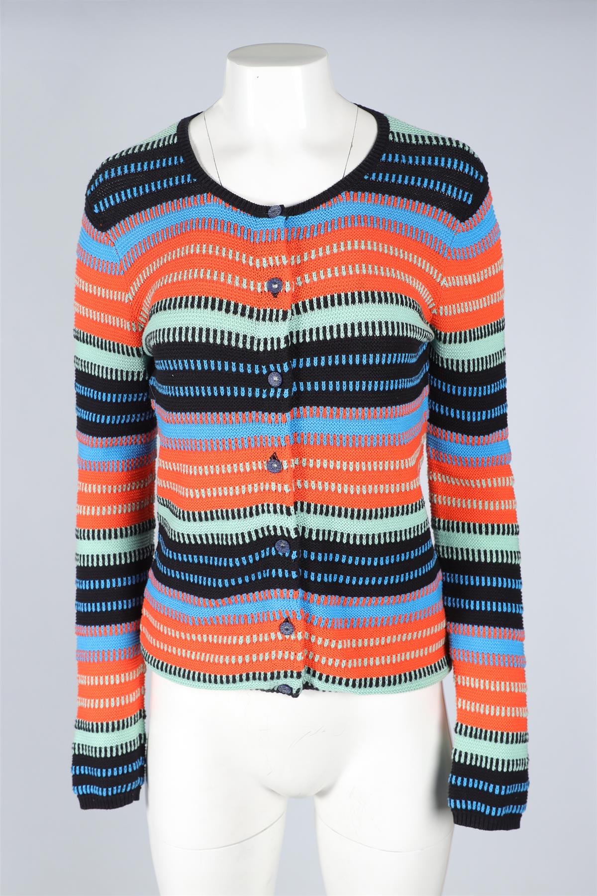 MANOUSH MULTI COTTON CARDIGAN LARGE - Image 2