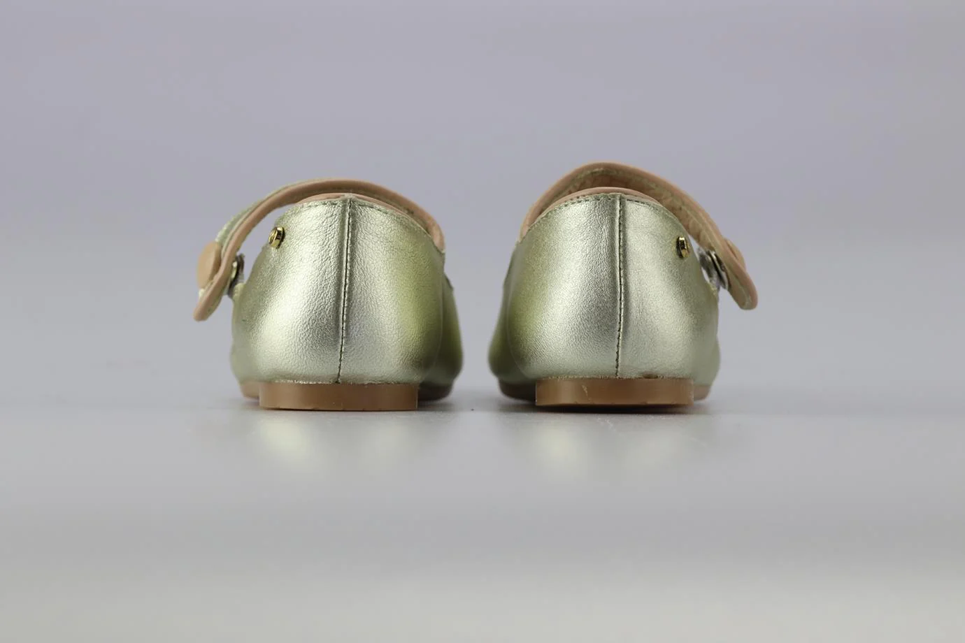 MANUELA DE JUAN BABY GIRLS LEATHER SHOES EU 20 UK 4 - Image 4