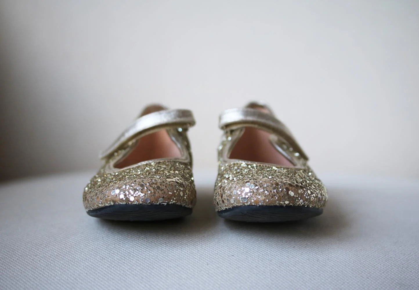 MANUELA DE JUAN KIDS GIRLS GLITTER SHOES EU 28 UK 10 - Image 3