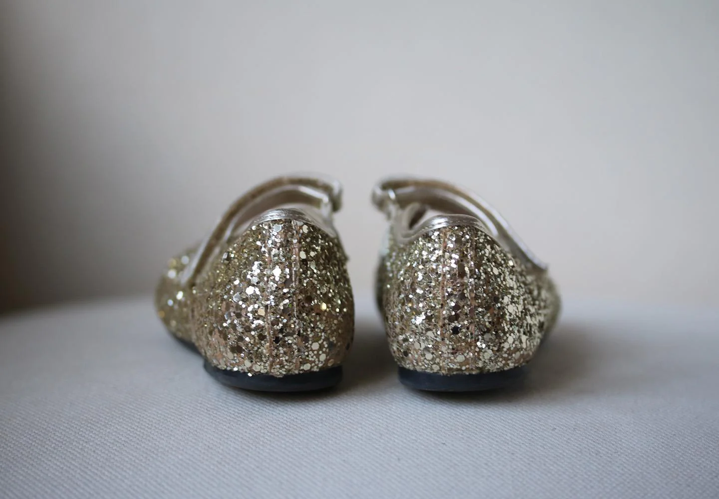 MANUELA DE JUAN KIDS GIRLS GLITTER SHOES EU 28 UK 10 - Image 4