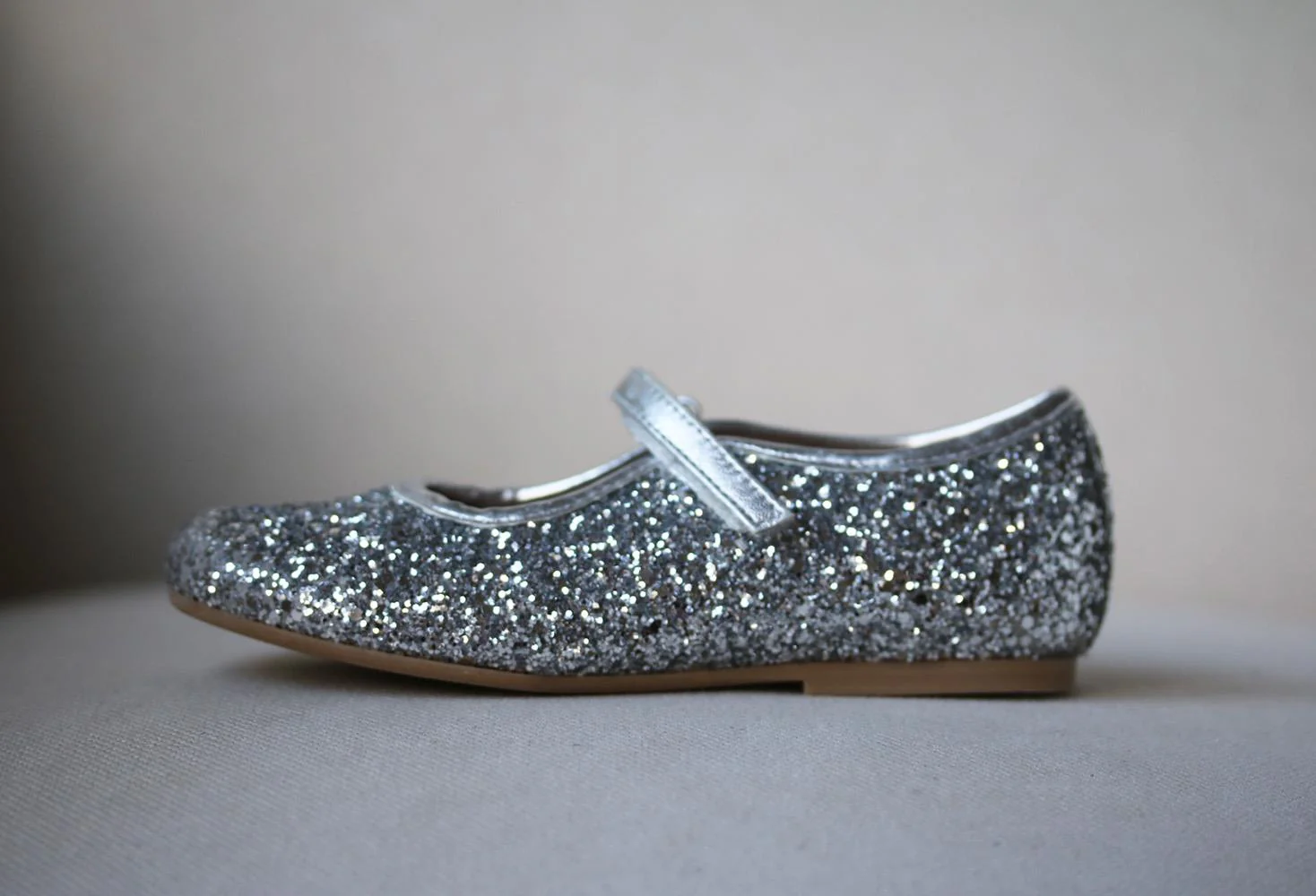 MANUELA DE JUAN KIDS GIRLS GLITTER SHOES EU 28 UK 10 - Image 2
