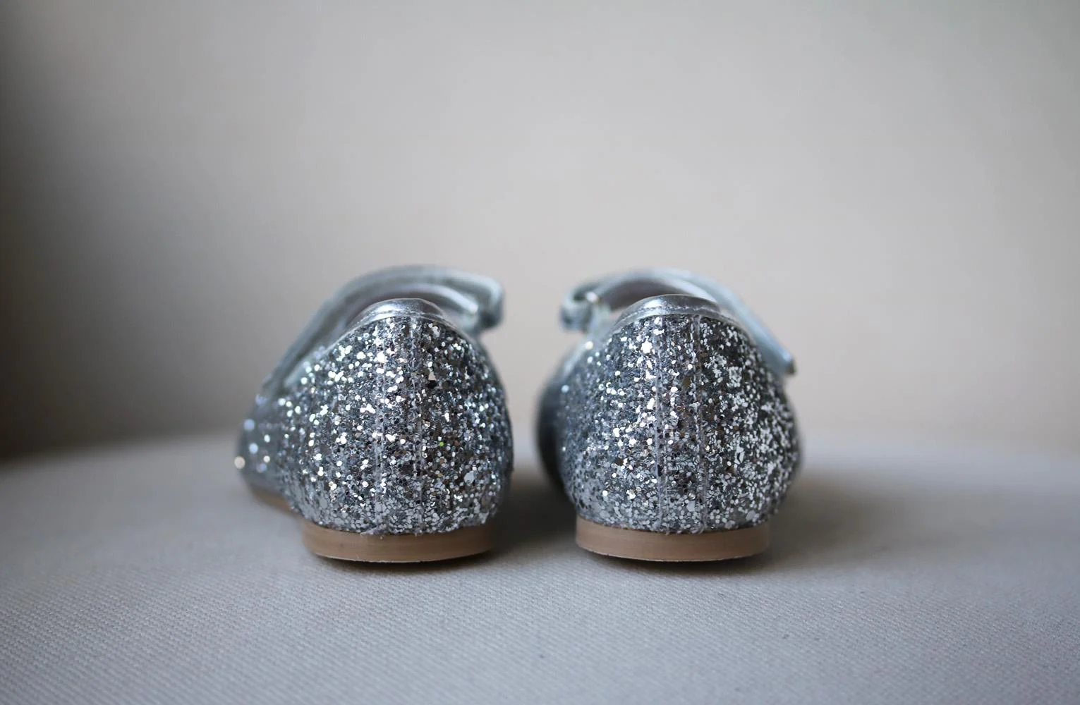 MANUELA DE JUAN KIDS GIRLS GLITTER SHOES EU 28 UK 10 - Image 4