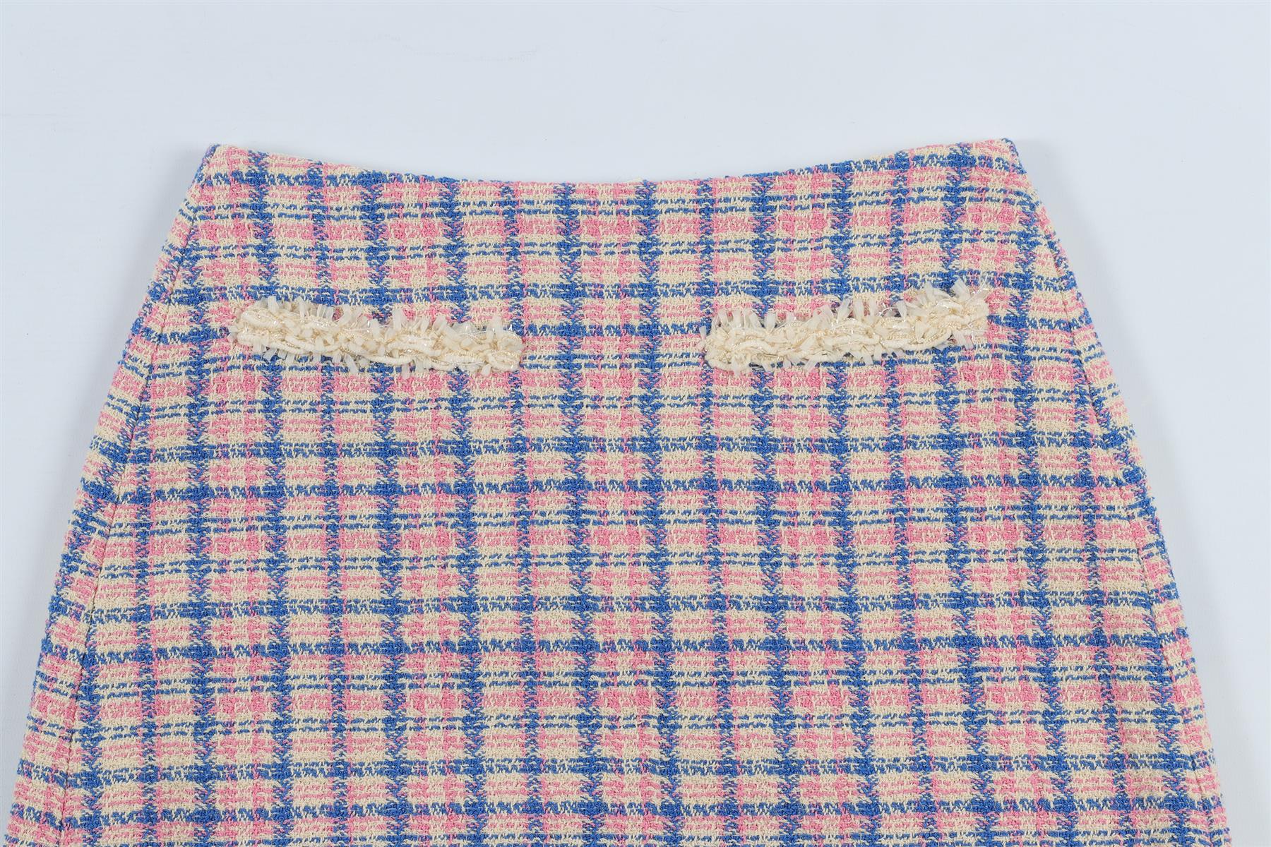 MARC JACOBS PINK COTTON MINI SKIRT US 0 UK 4 - Image 3