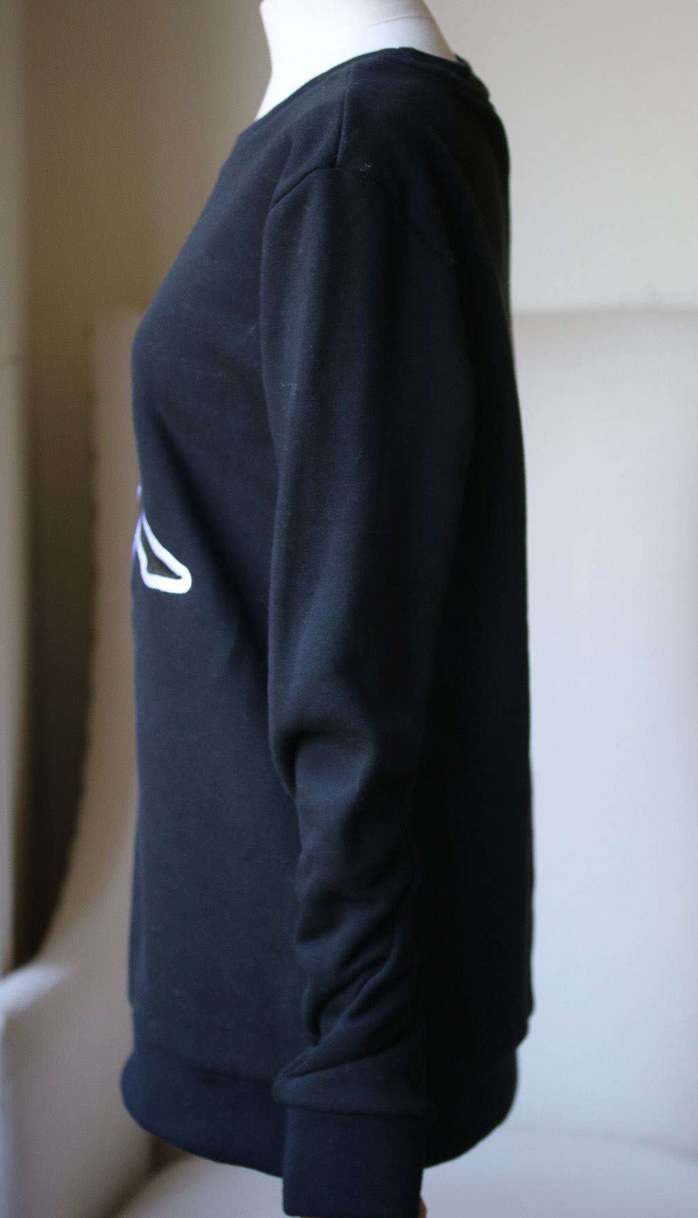 MARCELO BURLON X KAPPA EMBROIDERED LOGO SWEATER MEDIUM - Image 4