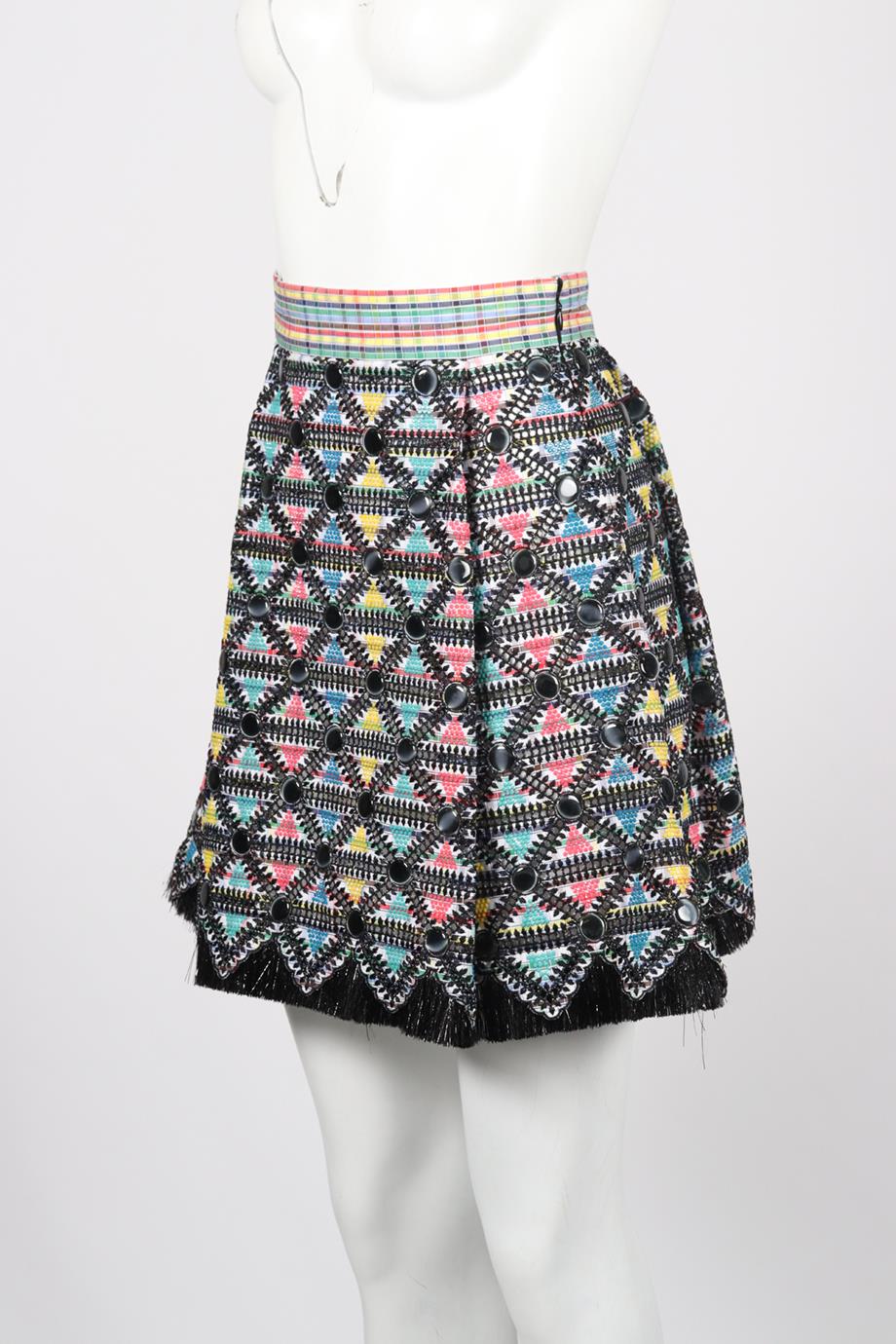 MARCO DE VINCENZO COTTON MINI SKIRT IT 40 UK 8 - Image 3