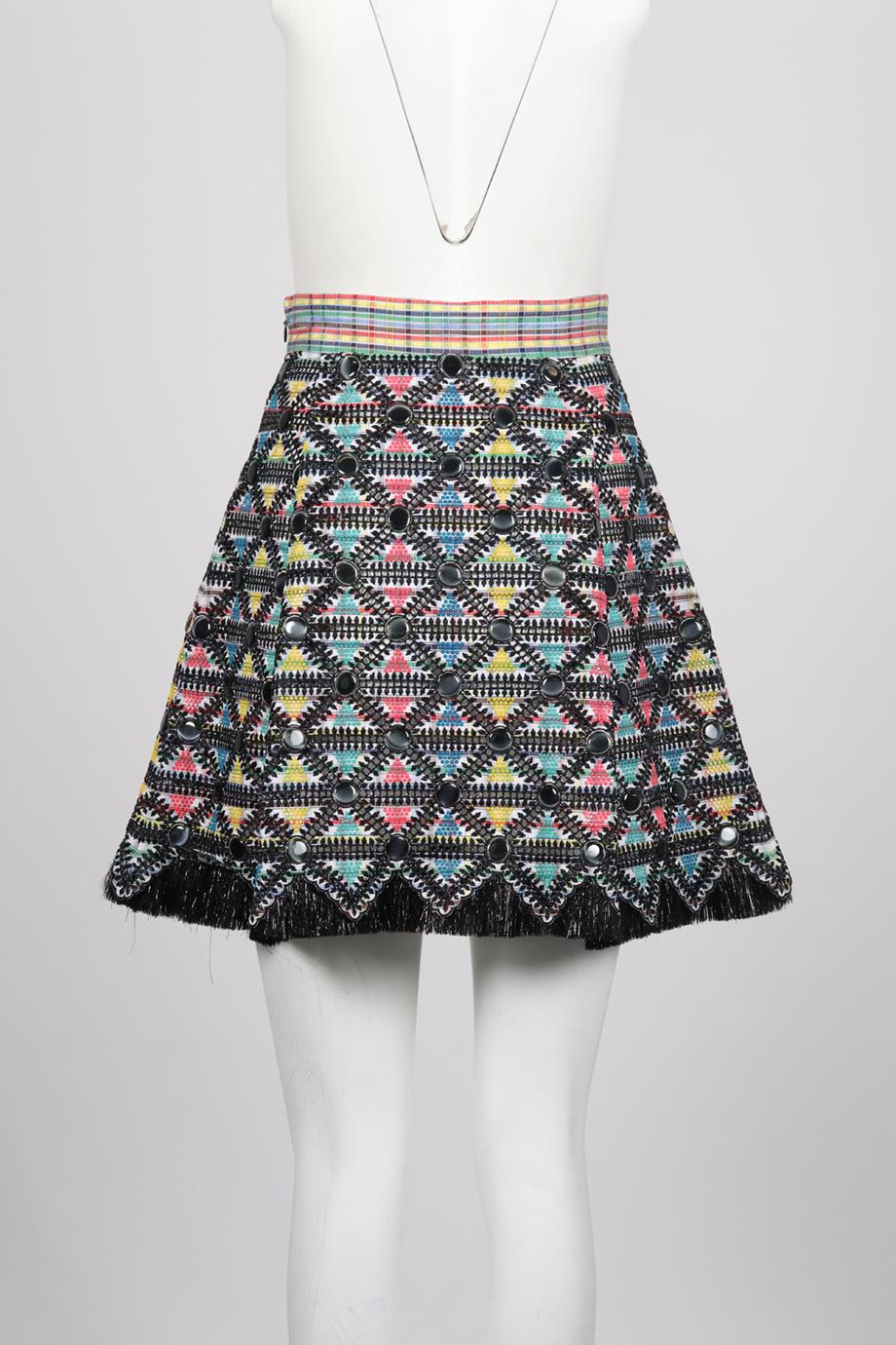 MARCO DE VINCENZO COTTON MINI SKIRT IT 40 UK 8 - Image 4