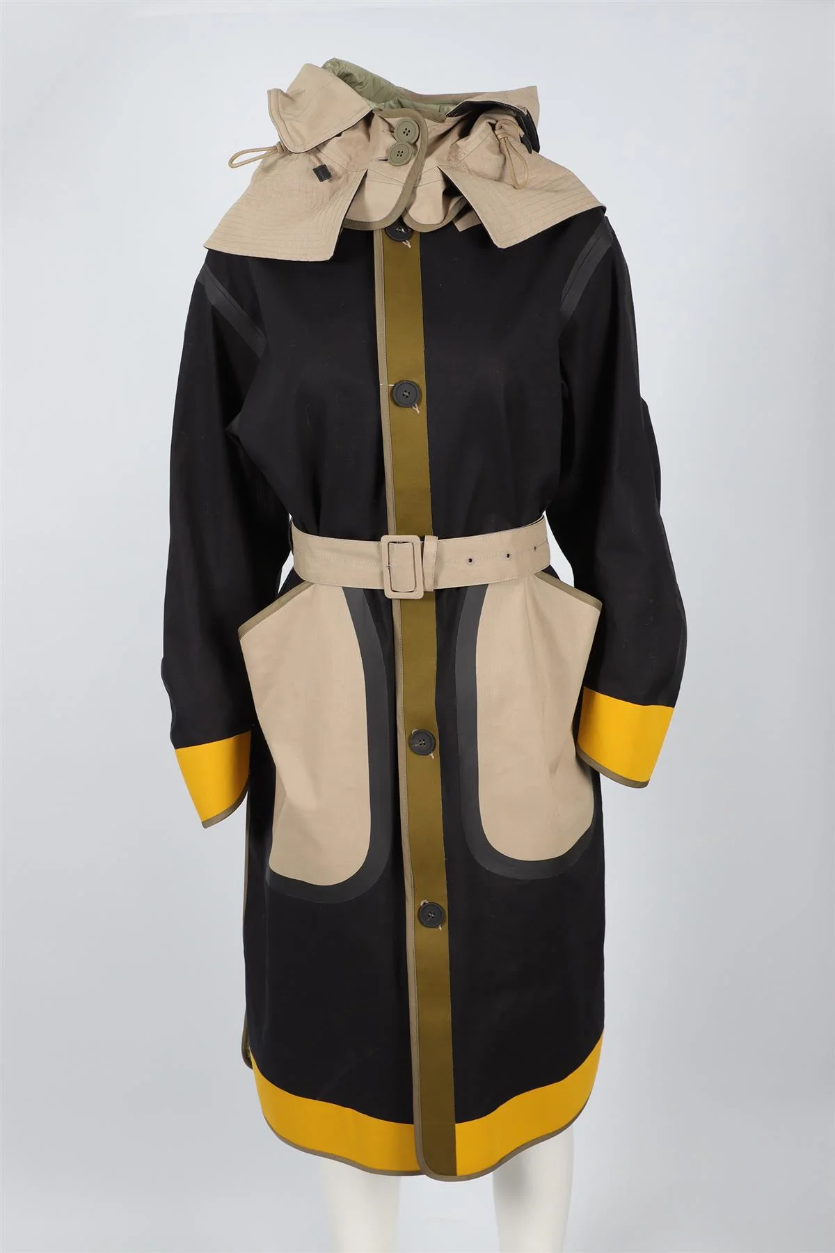 MARFA STANCE BLACK SHELL COAT SMALL - Image 2