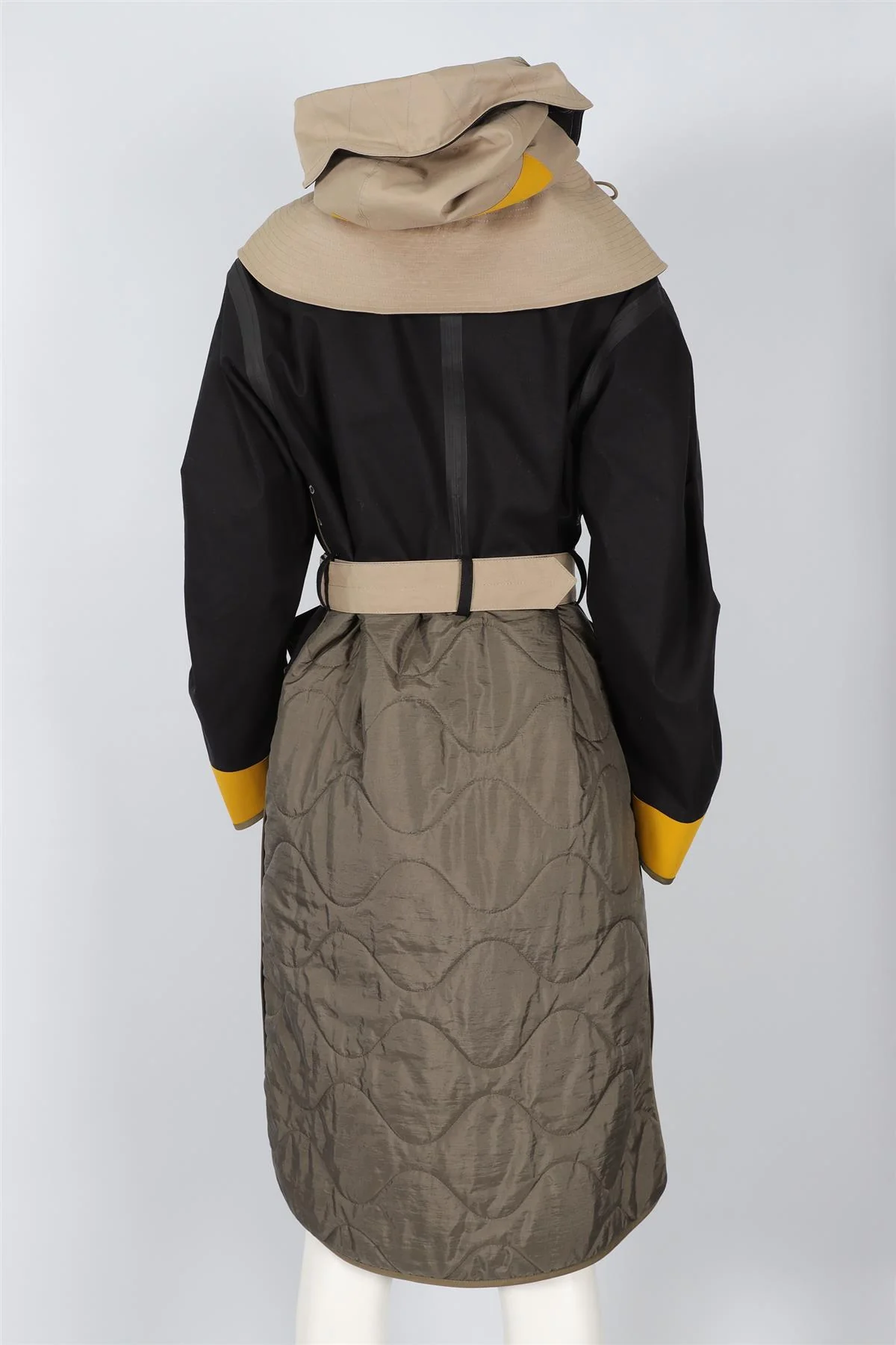 MARFA STANCE BLACK SHELL COAT SMALL - Image 5