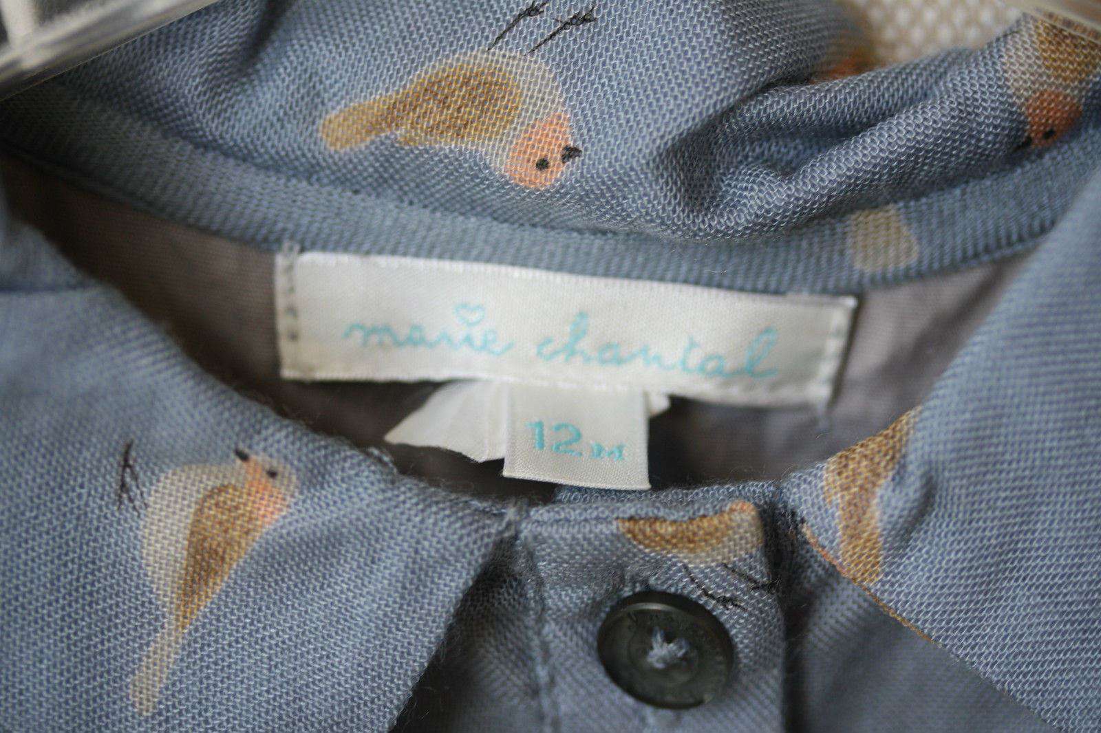 MARIE CHANTAL BABY BIRD SHIRT DRESS 12 MONTHS - Image 4