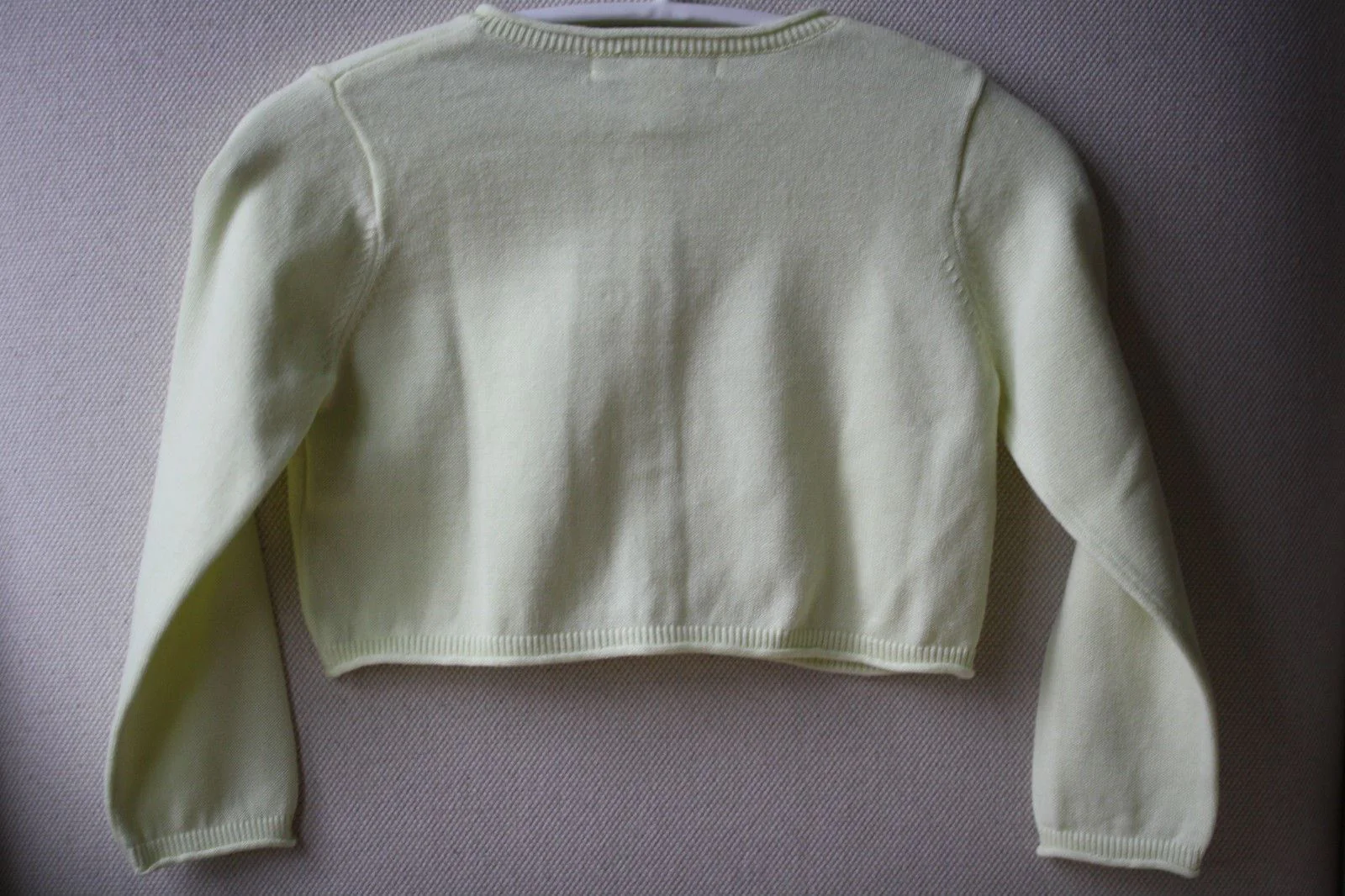 MARIE CHANTAL BABY COTTON LIME CARDIGAN 18 MONTHS - Image 3