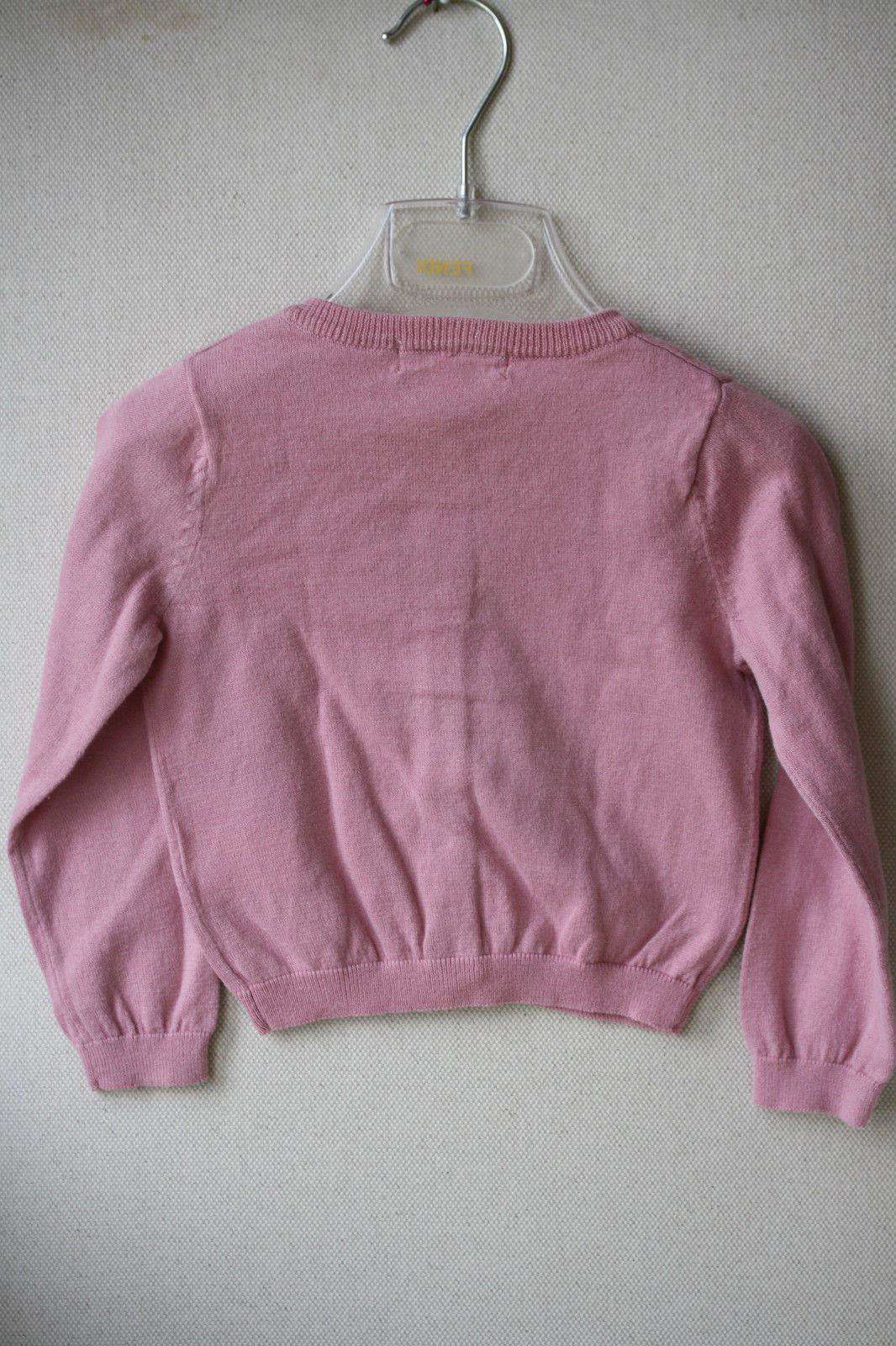 MARIE CHANTAL BABY PINK COTTON CARDIGAN 24 MONTHS - Image 4