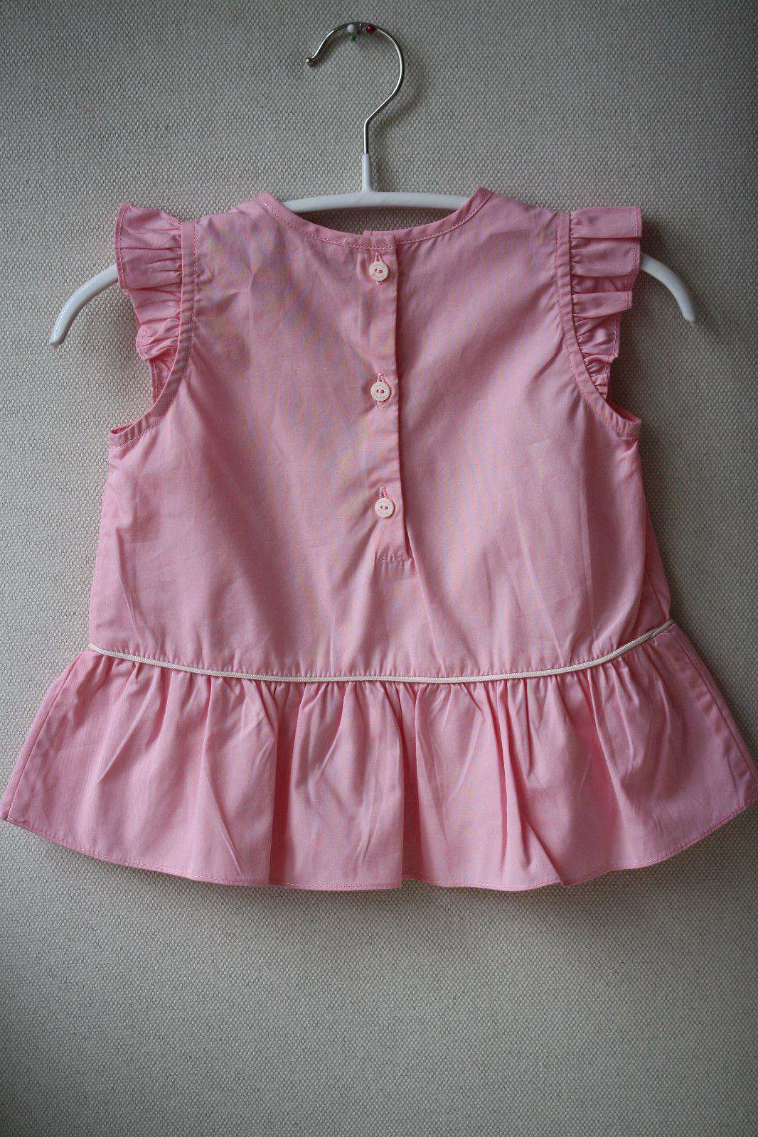 MARIE CHANTAL BABY PINK PEPLUM TOP 18 MONTHS - Image 3