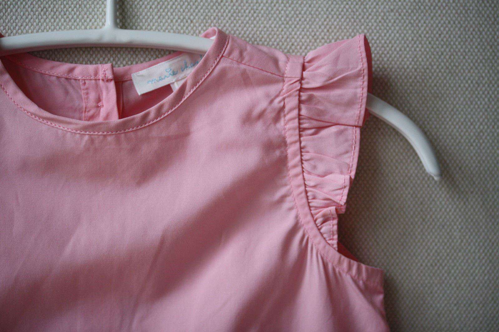 MARIE CHANTAL BABY PINK PEPLUM TOP 18 MONTHS - Image 4
