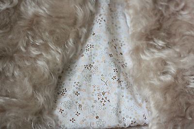 MARIE CHANTAL BABY STEIFF BEIGE FUR COAT SMALL 6-12 MONTHS - Image 5