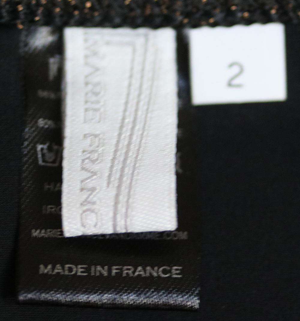 MARIE FRANCE VAN DAMME METALLIC BANDEAU BIKINI UK 14 - Image 4