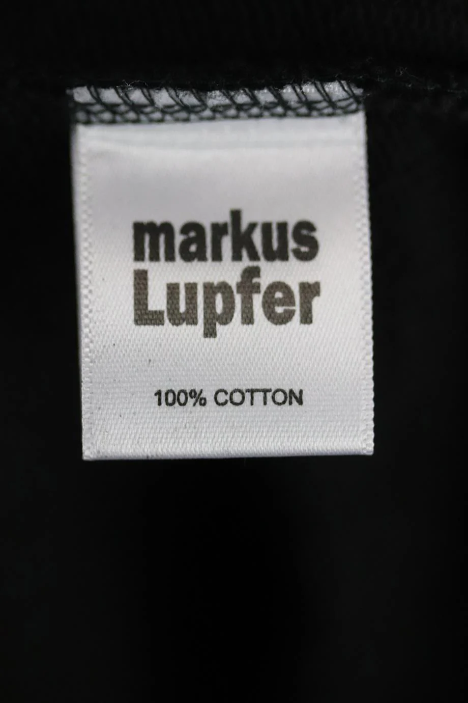 MARKUS LUPFER MEN'S EMBELLISHED COTTON SWEATSHIRT LARGE - Image 7