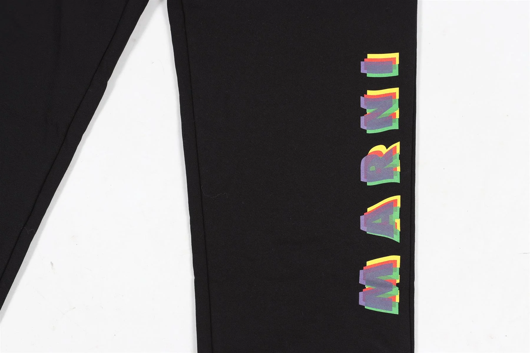 MARNI BLACK KIDS BOYS COTTON PANTS 10 YEARS - Image 3