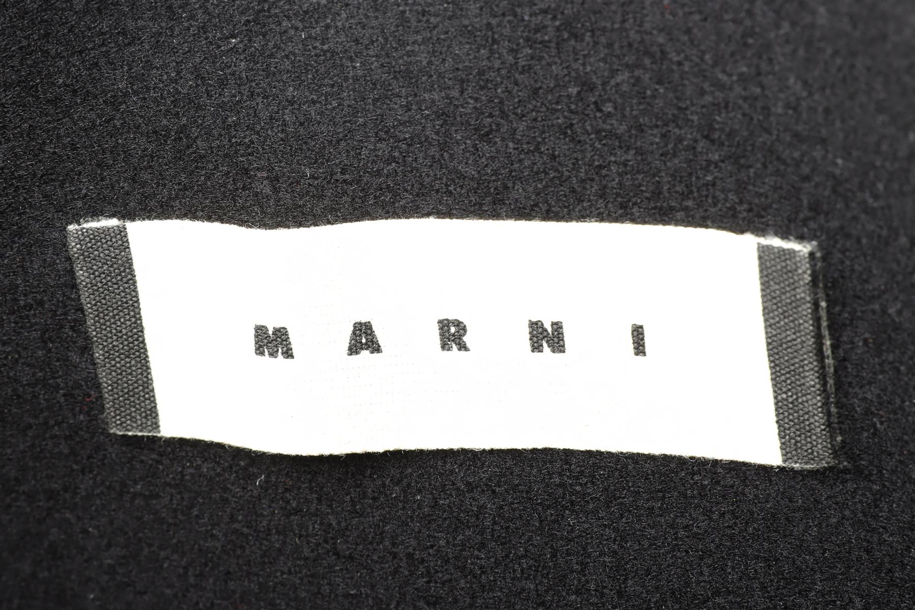 MARNI BLACK LEATHER CLUTCH - Image 12