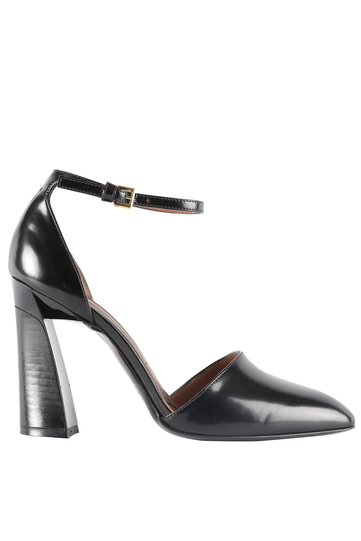 MARNI BLACK PATENT LEATHER PUMPS EU 39 UK 6 US 9