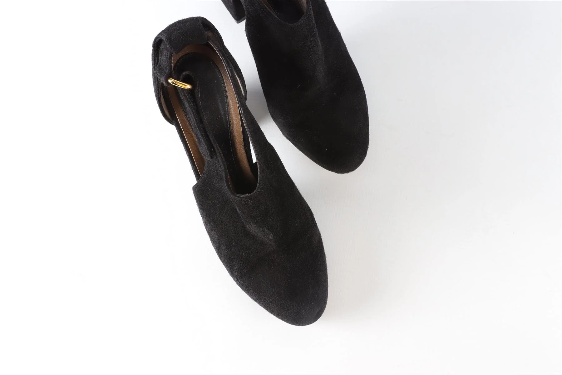 MARNI BLACK SUEDE ANKLE BOOTS EU 39 UK 6 US 9 - Image 4