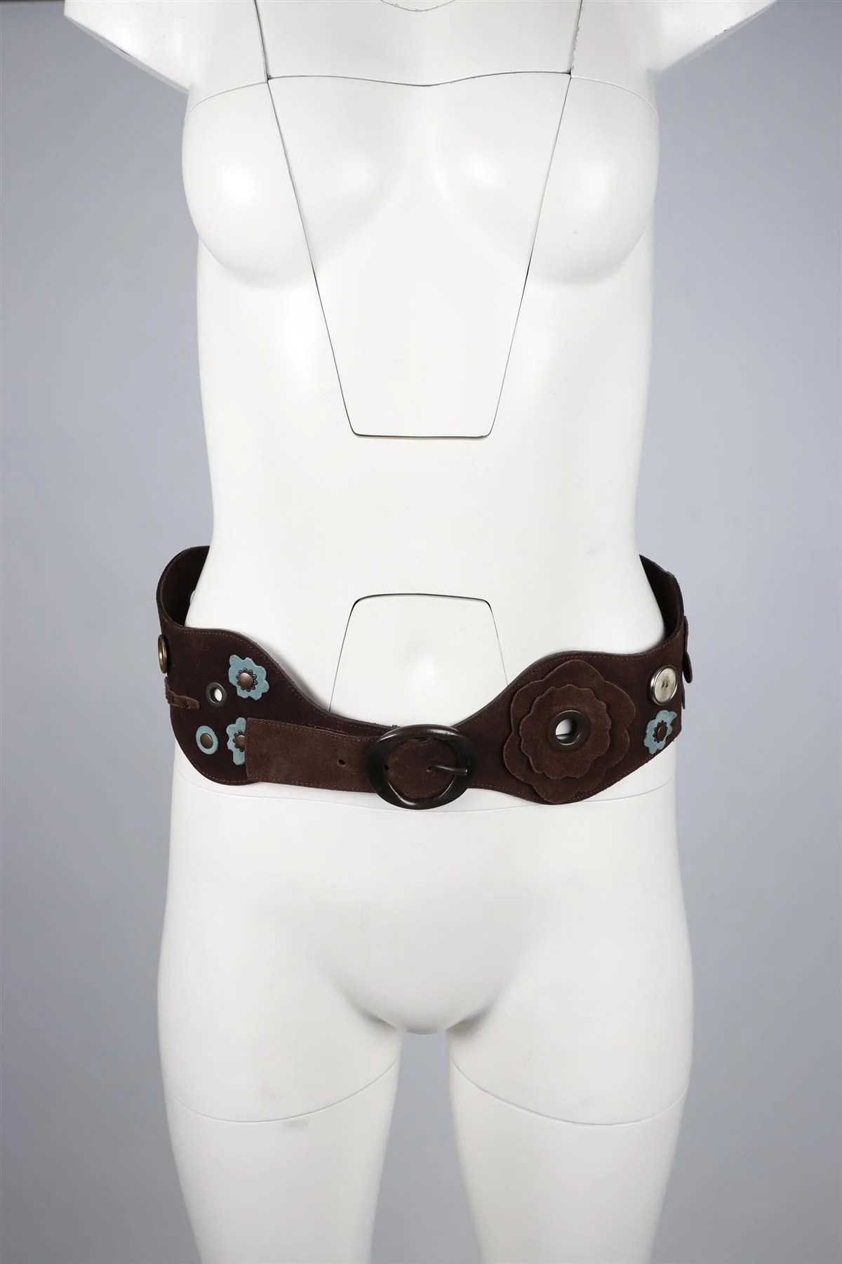 MARNI BROWN SUEDE BELT SMALL - Image 9