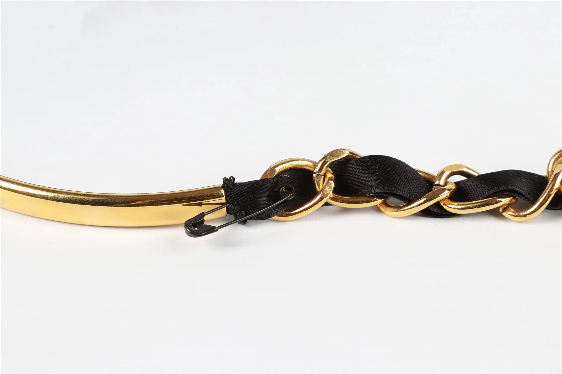 MARNI GOLD ACRYLIC NECKLACE - Image 5