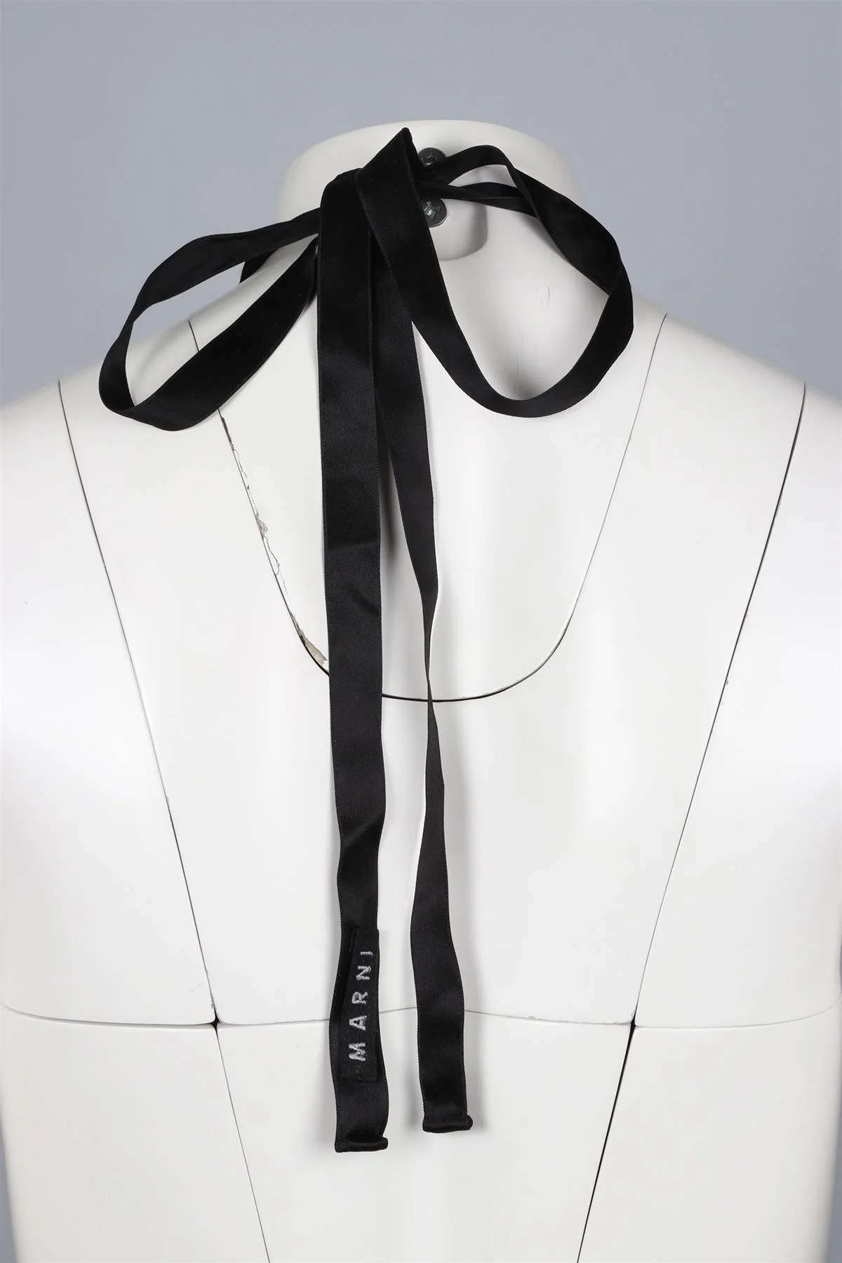 MARNI GOLD ACRYLIC NECKLACE - Image 8