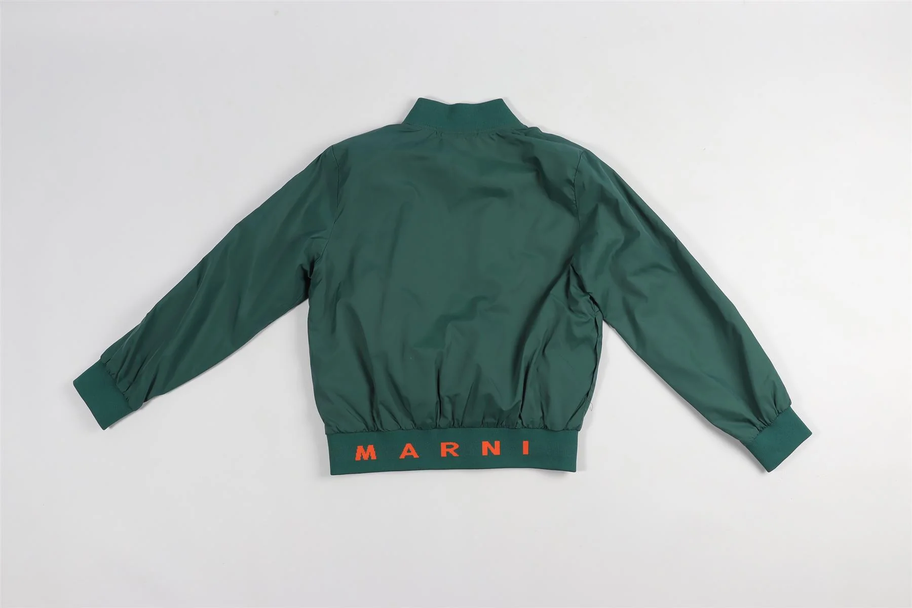 MARNI GREEN KIDS BOYS SHELL JACKET 10 YEARS - Image 4
