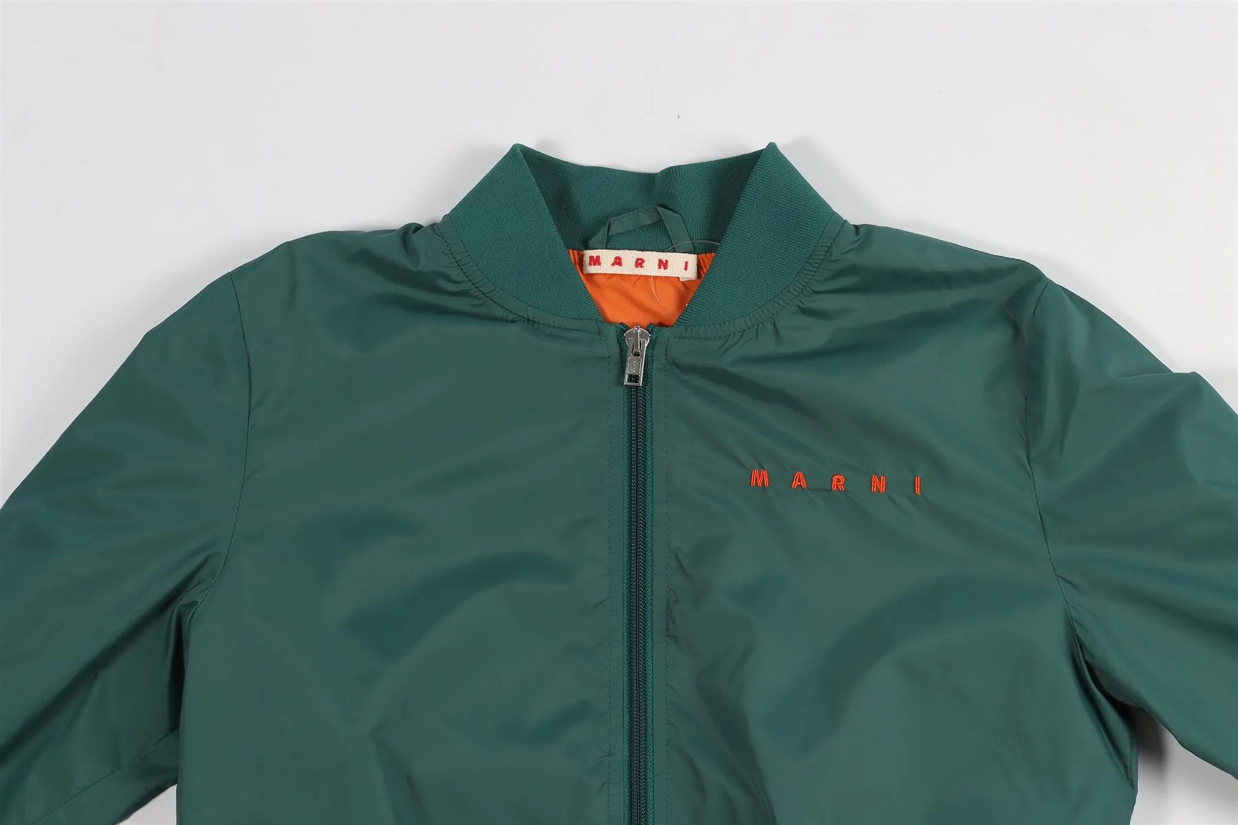 MARNI GREEN KIDS BOYS SHELL JACKET 10 YEARS - Image 8