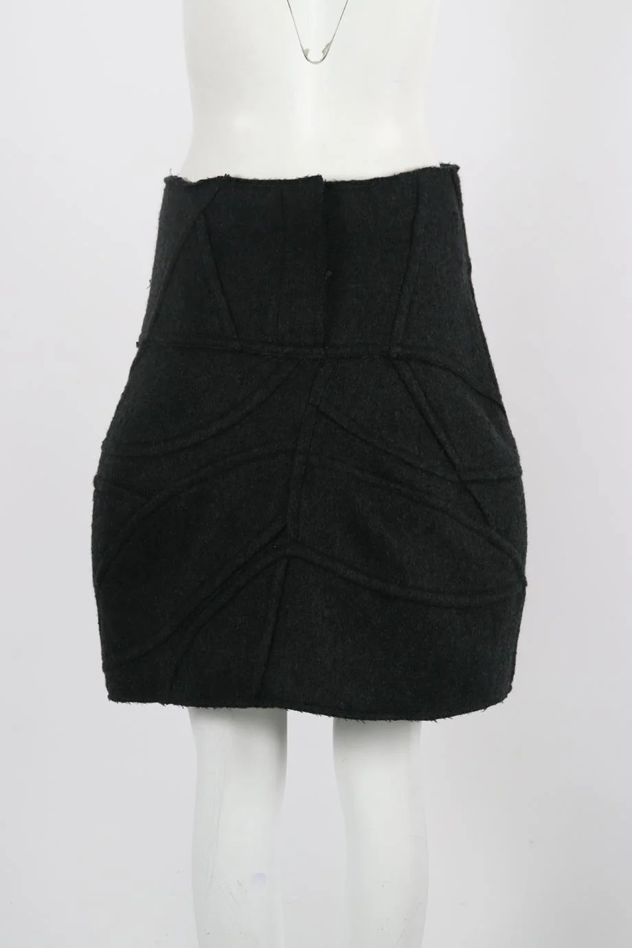 MARNI MOHAIR AND WOOL BLEND MINI SKIRT IT 42 UK 10 - Image 4