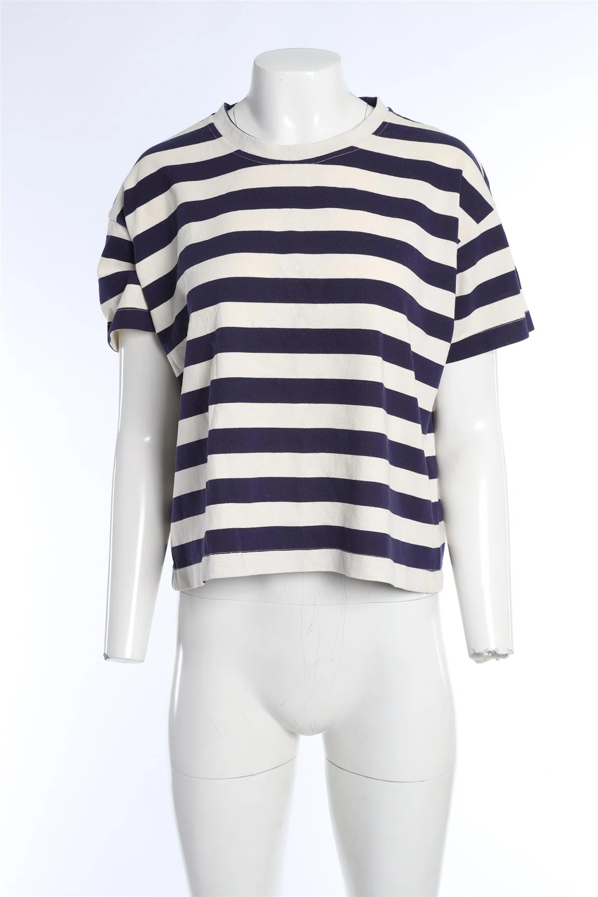 MARNI NAVY COTTON T-SHIRT IT 40 - Image 2