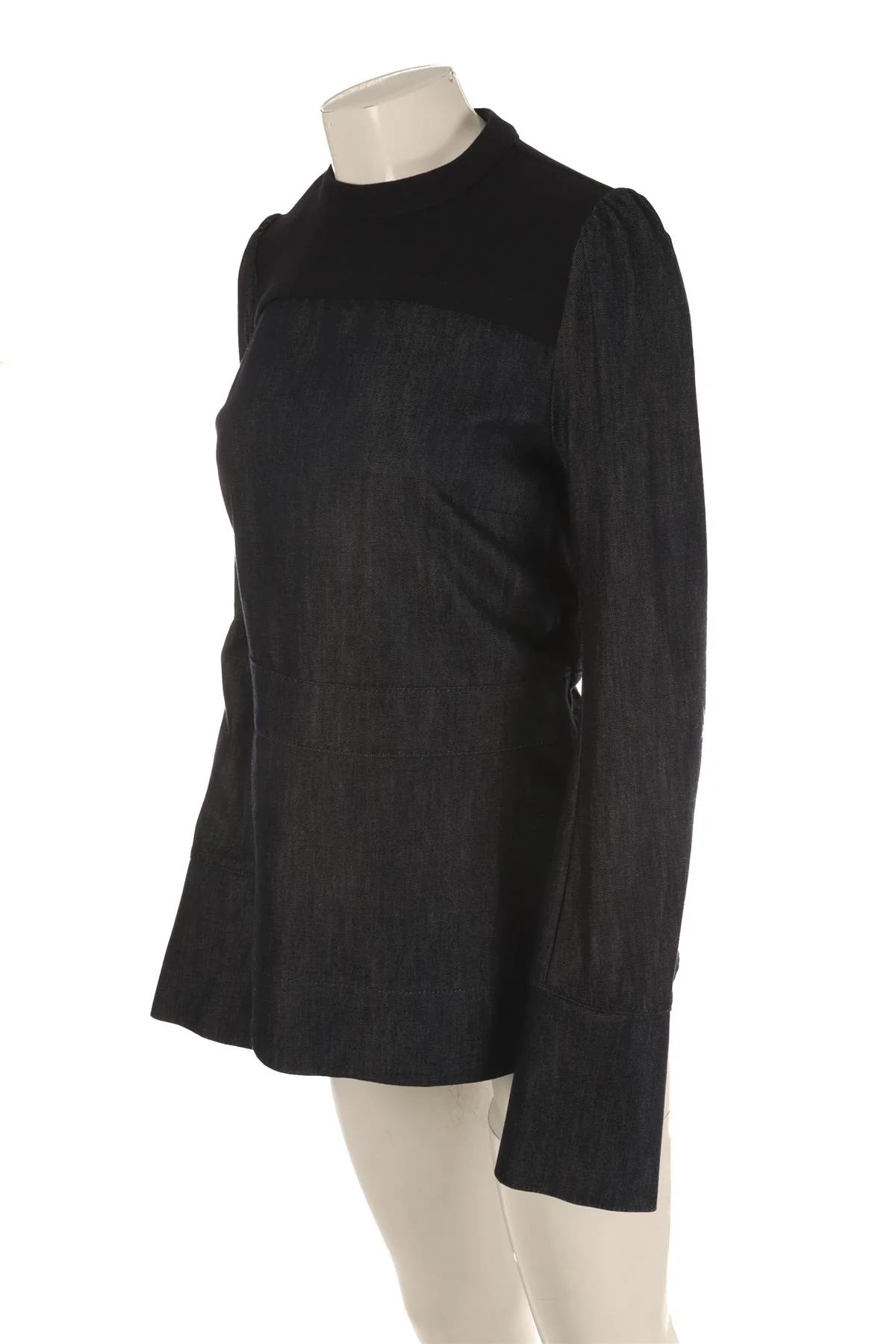 MARNI NAVY DENIM TOP IT 44 UK 12 - Image 3