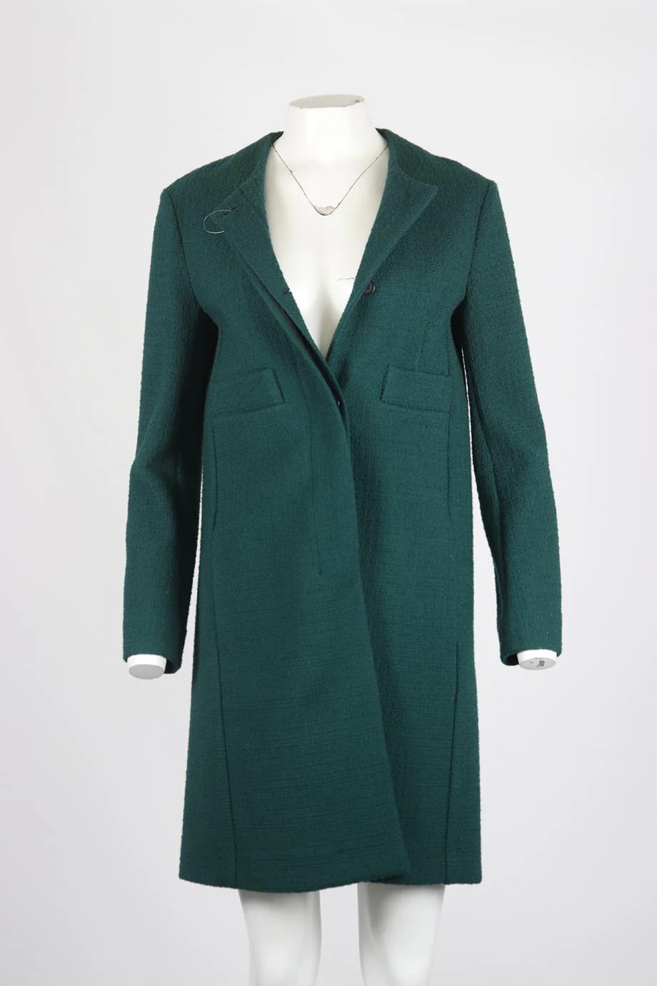 MARNI TWEED WOOL BLEND COAT IT 38 UK 6 - Image 2