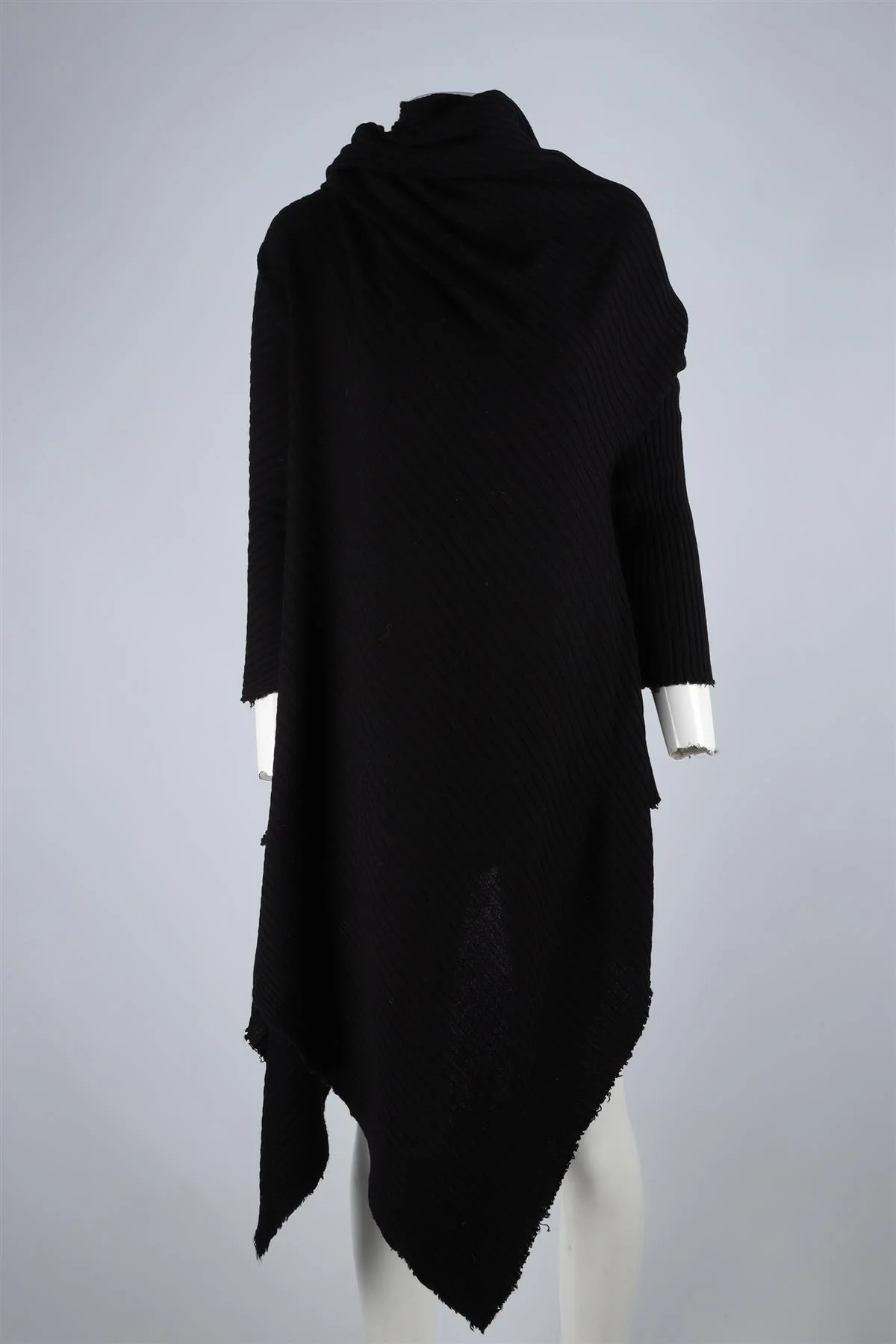 MARQUES ALMEIDA BLACK WOOL SWEATER XSMALL - Image 2