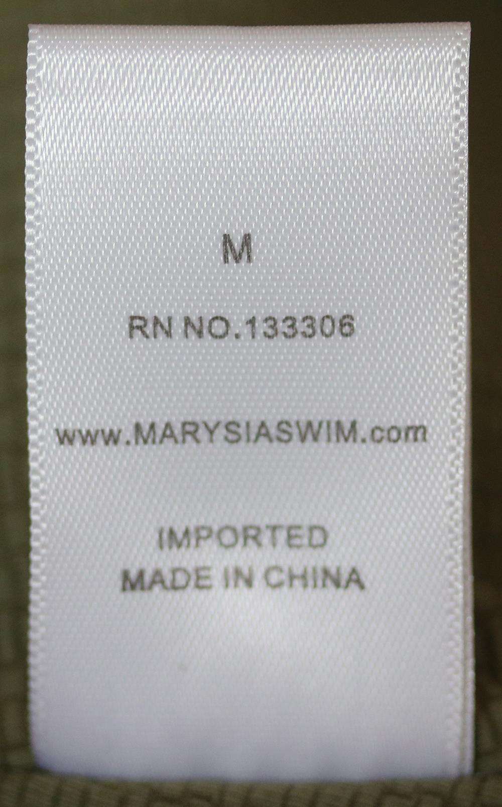 MARYSIA MOTT SCALLOPED HALTERNECK SWIMSUIT MEDIUM - Image 4
