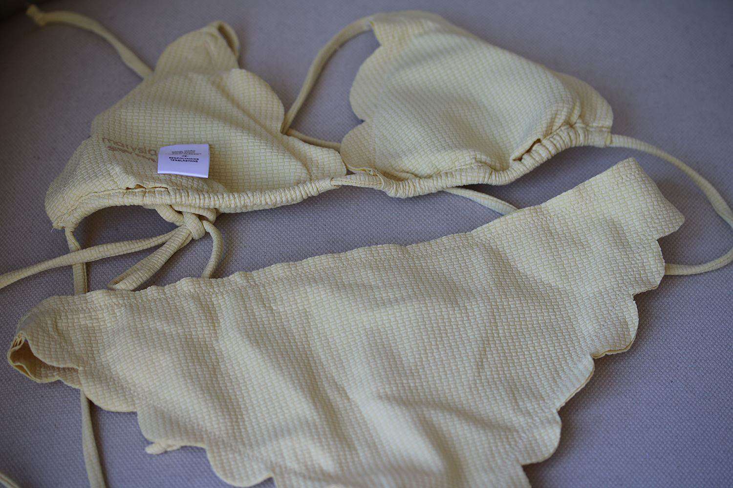 MARYSIA SWIM BROADWAY TRIANGLE SCALLOP BIKINI SMALL/MEDIUM - Image 5