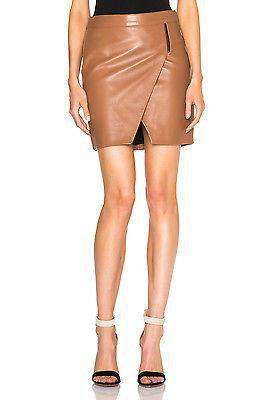 MASON BY MICHELLE MASON LEATHER SKIRT US 4 UK 8 - Image 2