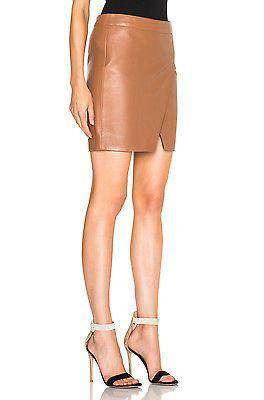 MASON BY MICHELLE MASON LEATHER SKIRT US 4 UK 8 - Image 4