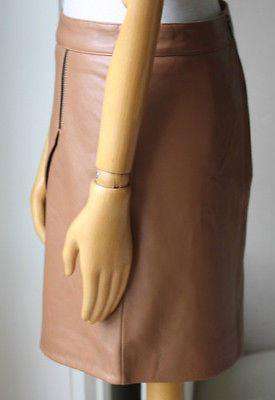 MASON BY MICHELLE MASON LEATHER SKIRT US 4 UK 8 - Image 9